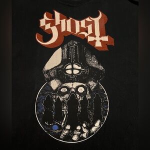 Men's Black Graphic Tee with Ghost logo 2014 tour